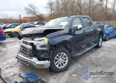 2023 Chevrolet Silverado 1500 4Wd Standard Bed Lt from USA, damaged, VIN 3GCUDDED0PG290464